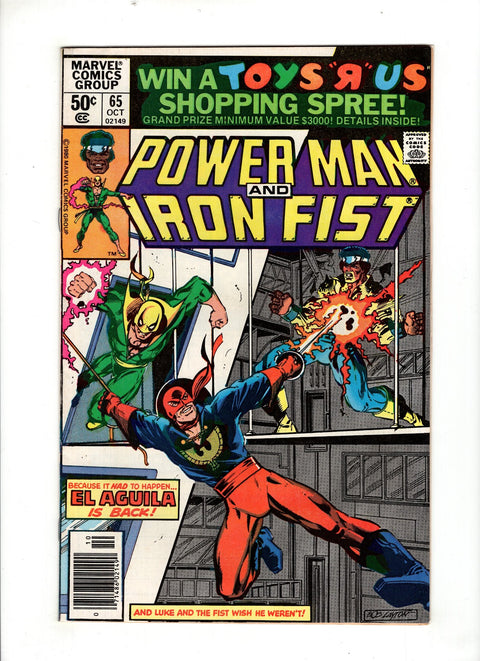 Power Man And Iron Fist, Vol. 1 #65 (1980) Buy & Sell Comics Online Comic Shop Toronto Canada