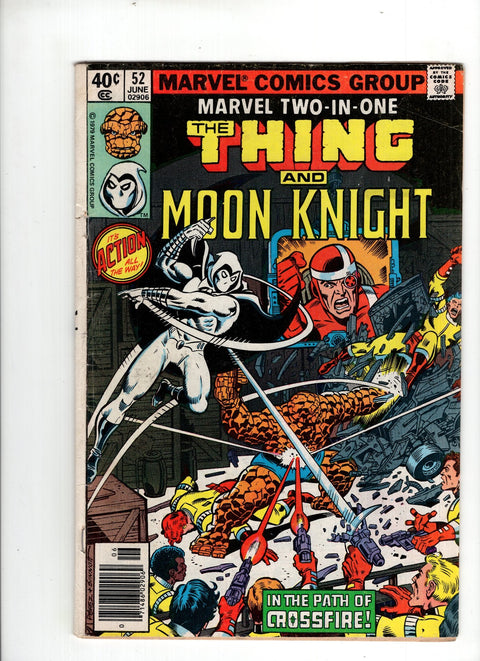 Marvel Two-In-One, Vol. 1 #52 (1979) Newsstand Edition Newsstand Edition Buy & Sell Comics Online Comic Shop Toronto Canada