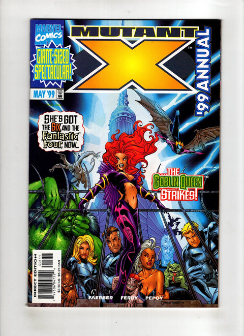 Mutant X Annual #1999 (1999) Buy & Sell Comics Online Comic Shop Toronto Canada