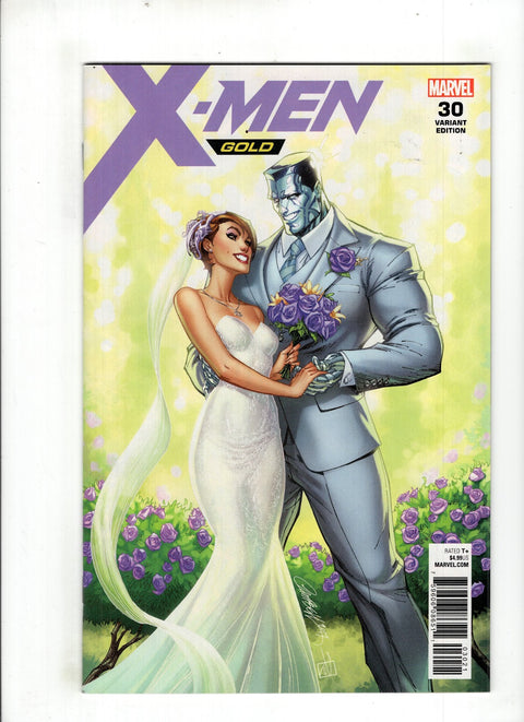 X-Men: Gold, Vol. 2 #30 (Cvr B) (2018) J. Scott Campbell "Kitty Pryde & Colossus" Variant B J. Scott Campbell "Kitty Pryde & Colossus" Variant Buy & Sell Comics Online Comic Shop Toronto Canada