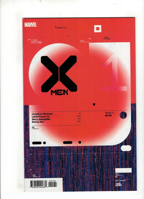 X-Men, Vol. 4 #1 (Cvr F) (2019) Tom Muller Design Incentive Variant (1:10) F Tom Muller Design Incentive Variant (1:10) Buy & Sell Comics Online Comic Shop Toronto Canada