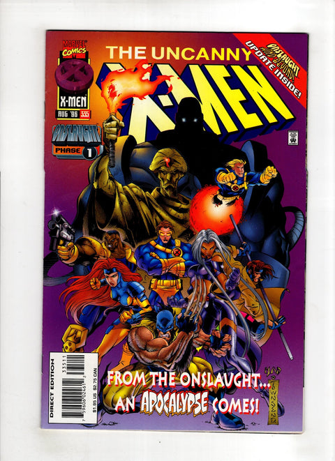 Uncanny X-Men, Vol. 1 #335 (1996) Buy & Sell Comics Online Comic Shop Toronto Canada