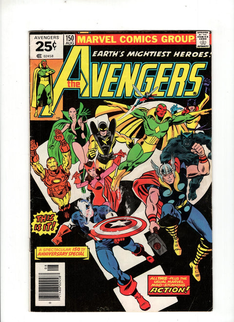 The Avengers, Vol. 1 #150 (1976) Buy & Sell Comics Online Comic Shop Toronto Canada