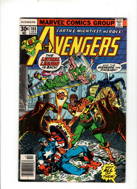 The Avengers, Vol. 1 #164 (1977) Newsstand Edition Newsstand Edition Buy & Sell Comics Online Comic Shop Toronto Canada