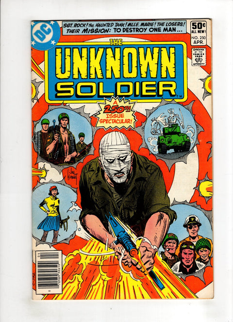 Unknown Soldier, Vol. 1 #250 (1981) Newsstand Edition Newsstand Edition Buy & Sell Comics Online Comic Shop Toronto Canada