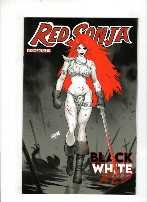 Red Sonja: Black, White & Red #2 (Cvr C) (2021) David Nakayama C David Nakayama Buy & Sell Comics Online Comic Shop Toronto Canada