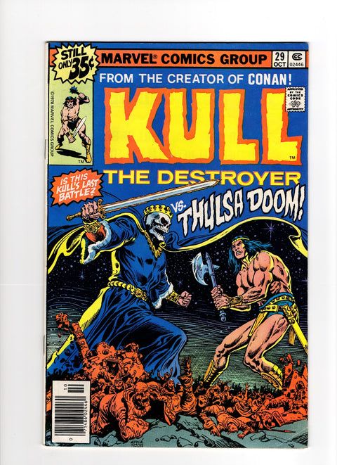 Kull The Conqueror, Vol. 1 #29 (1978) Buy & Sell Comics Online Comic Shop Toronto Canada