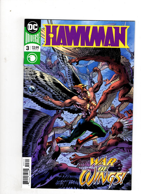 Hawkman, Vol. 5 #3 (Cvr A) (2018) Bryan Hitch A Bryan Hitch Buy & Sell Comics Online Comic Shop Toronto Canada