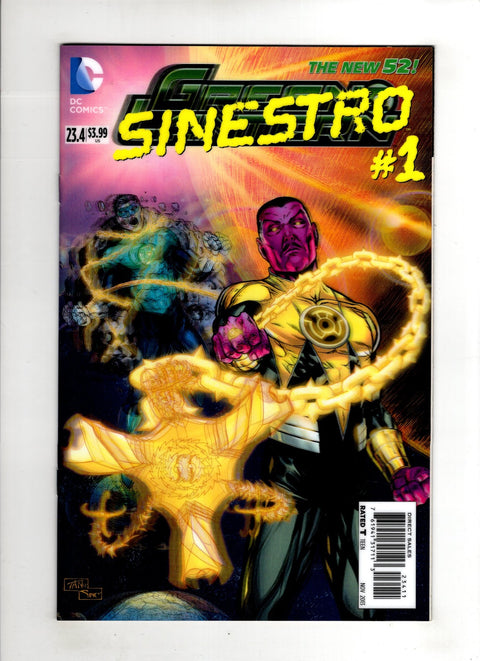 Green Lantern, Vol. 5 #23 (Cvr .4A) (2013) Billy Tan 3D .4A Billy Tan 3D Buy & Sell Comics Online Comic Shop Toronto Canada