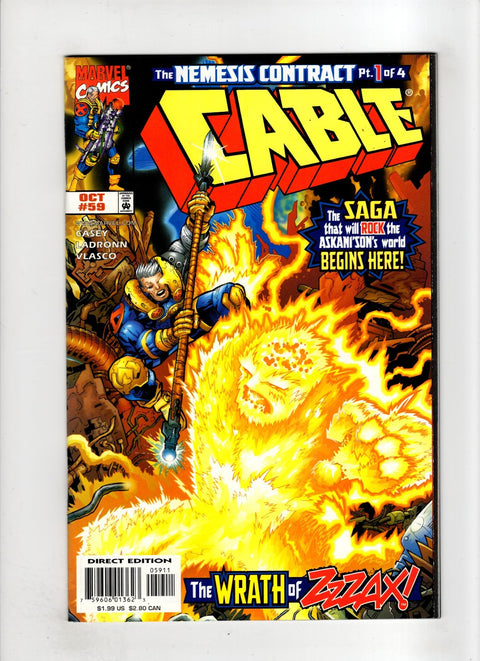 Cable, Vol. 1 #59 (1998) Buy & Sell Comics Online Comic Shop Toronto Canada