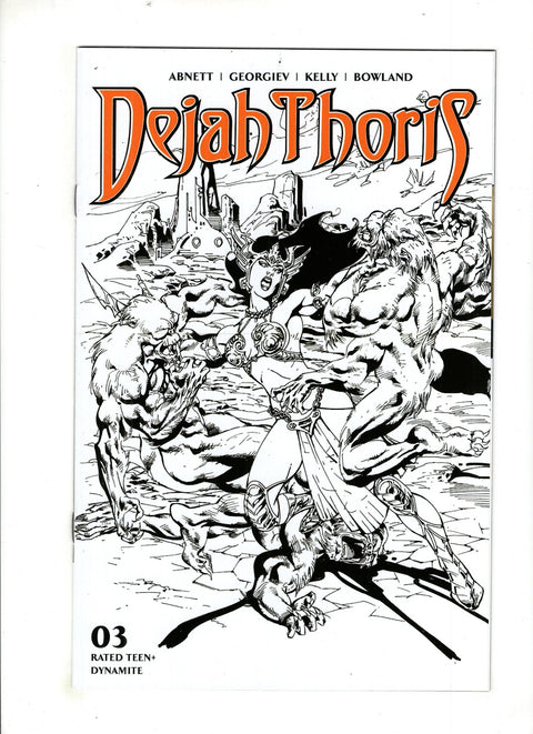 Dejah Thoris, Vol. 3 #3 (Cvr W) (2020) Bonus FOC Variant B&W Roberto Castro W Bonus FOC Variant B&W Roberto Castro Buy & Sell Comics Online Comic Shop Toronto Canada