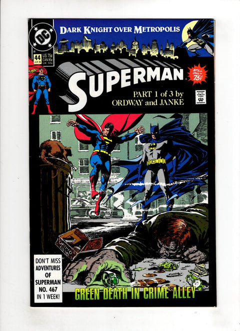 Superman, Vol. 2 #44 (Cvr A) (1990) A Buy & Sell Comics Online Comic Shop Toronto Canada