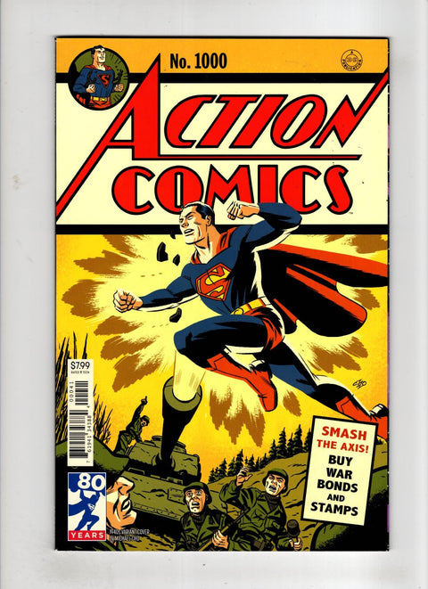 Action Comics, Vol. 3 #1000 (Cvr D) (2018) Michael Cho 1940s Variant D Michael Cho 1940s Variant Buy & Sell Comics Online Comic Shop Toronto Canada