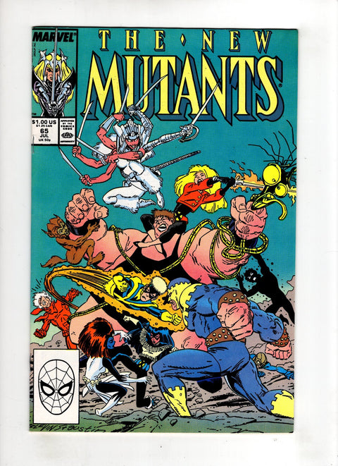 New Mutants, Vol. 1 #65 (1988) Buy & Sell Comics Online Comic Shop Toronto Canada