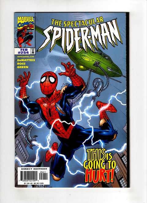The Spectacular Spider-Man, Vol. 1 #254 (1997) Buy & Sell Comics Online Comic Shop Toronto Canada