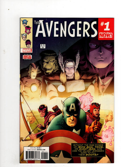 Avengers, Vol. 7 #1.1 (Cvr A) (2016) Barry Kitson A Barry Kitson Buy & Sell Comics Online Comic Shop Toronto Canada