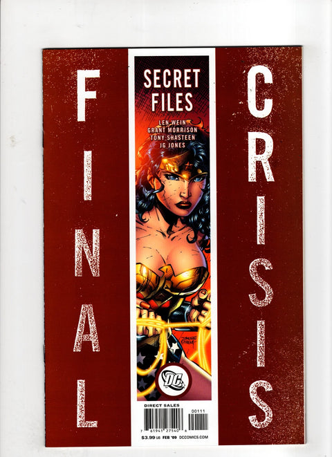Final Crisis: Secret Files #1 (Cvr B) (2009) Sliver B Sliver Buy & Sell Comics Online Comic Shop Toronto Canada