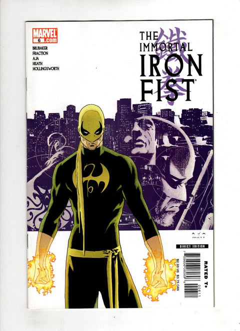 The Immortal Iron Fist #6 (Cvr A) (2007) David Aja A David Aja Buy & Sell Comics Online Comic Shop Toronto Canada