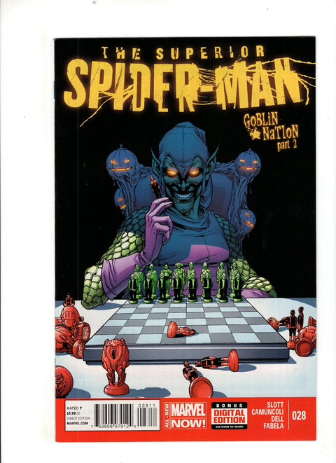Superior Spider-Man, Vol. 1 #28 (Cvr A) (2014) Giuseppe Camuncoli A Giuseppe Camuncoli Buy & Sell Comics Online Comic Shop Toronto Canada