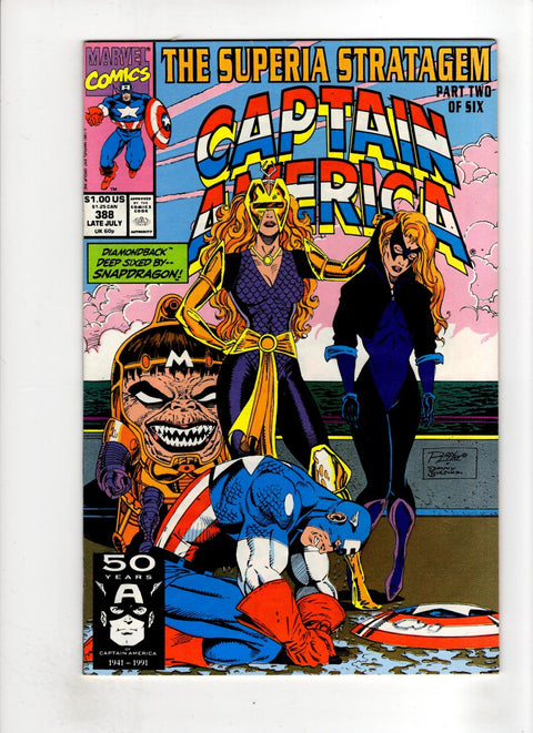 Captain America, Vol. 1 #388 (1991) Buy & Sell Comics Online Comic Shop Toronto Canada