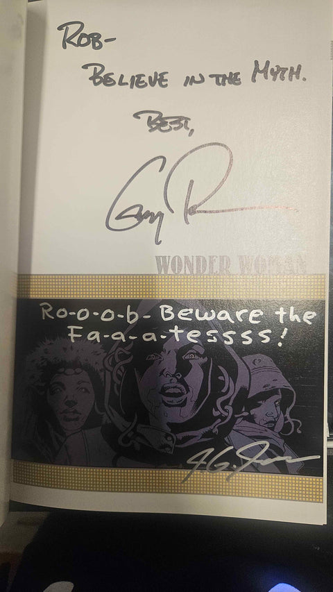 Wonder Woman: The Hiketeia TP #1 (2003) Signed & Personalized Inside