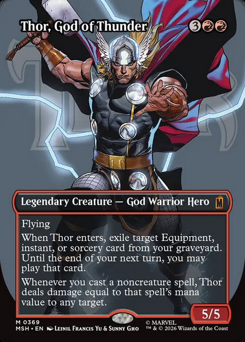 Thor, God of Thunder (Foil)