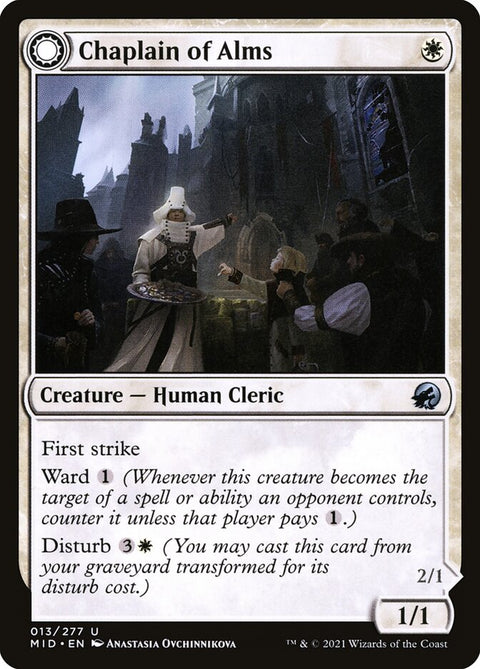Chaplain of Alms // Chapel Shieldgeist (Foil)