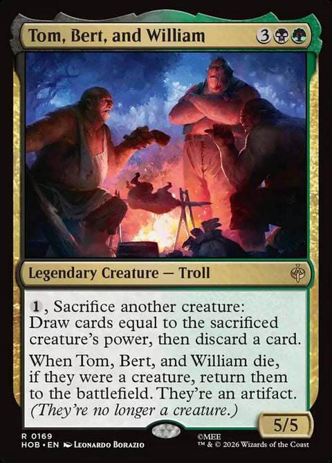 Tom, Bert, and William (Foil)