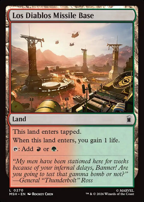 Los Diablos Missile Base (Foil)