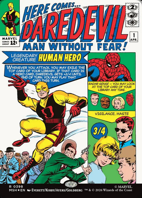 Daredevil, Man Without Fear (Foil)