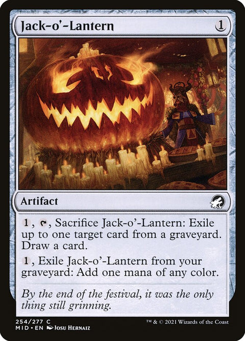 Jack-o'-Lantern (Foil)
