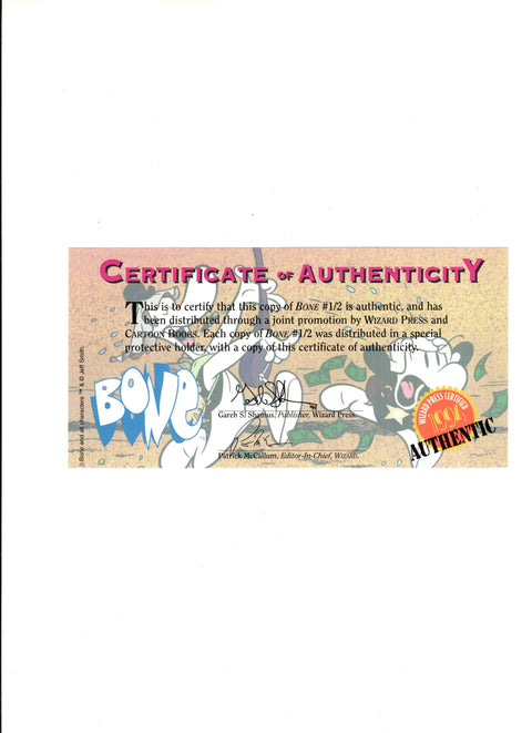 Bone (Cartoon Books) #13½A