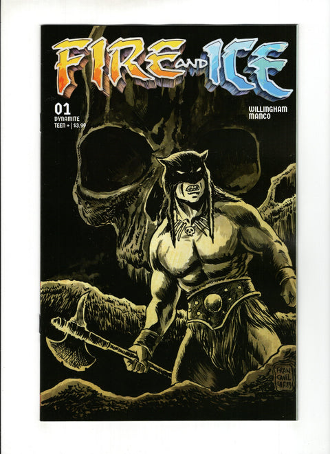 Fire And Ice #1J 1:15 Francesco Francavilla Incentive Variant