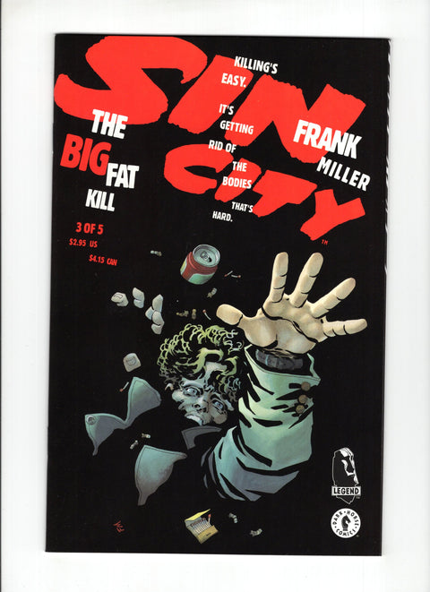 Sin City: The Big Fat Kill #1-5 (1994) Complete Series