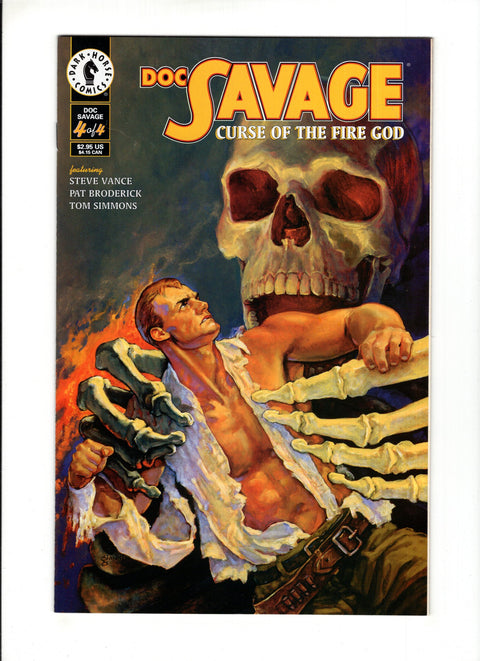 Doc Savage: Curse of the Fire God #1-4 (1995) Complete Series