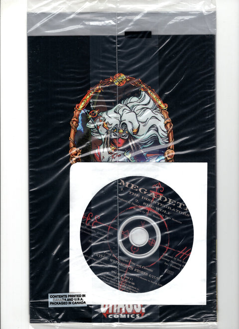 Lady Death: The Crucible #4C (1997) Megadeth CD Variant