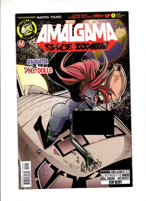Amalgama Space Zombie #1 (Cvr D) (2019) Marco Maccagni Risque