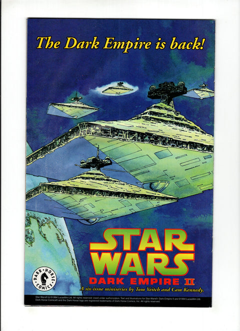 Star Wars: Tales of the Jedi - Dark Lords of the Sith #4 (1995)