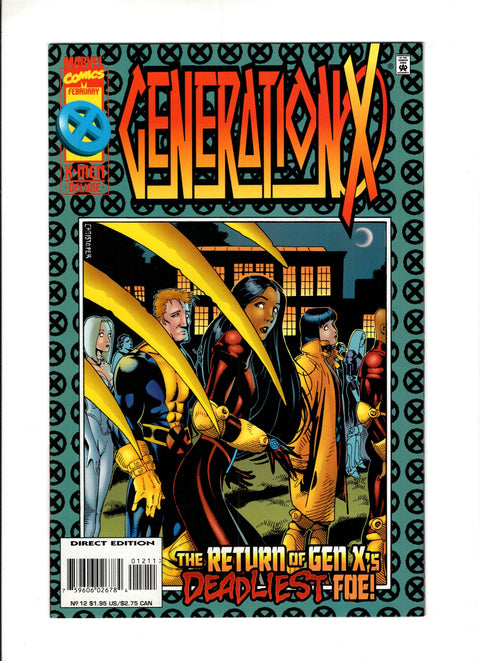 Generation X, Vol. 1 #12 (1995)      Buy & Sell Comics Online Comic Shop Toronto Canada