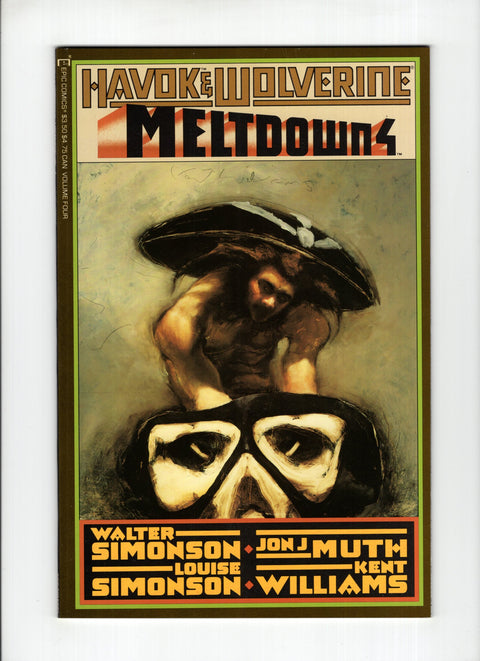 Havok and Wolverine: Meltdown #1-4 (1988) Complete Series