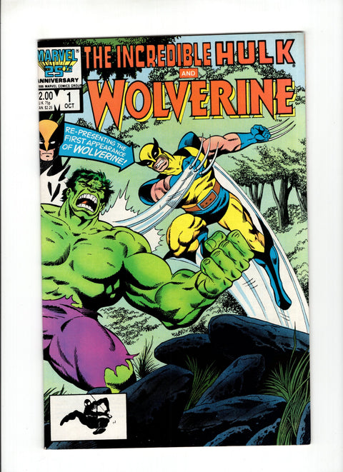 The Incredible Hulk and Wolverine #1 (1986) Buy & Sell Comics Online Comic Shop Toronto Canada
