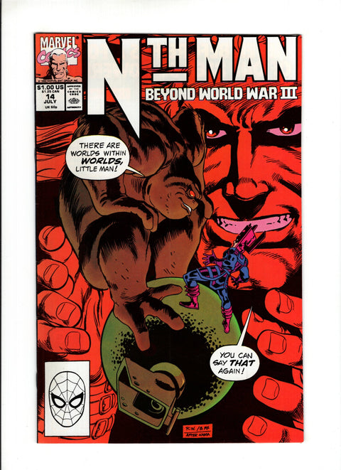 Nth Man #14 (1990)      Buy & Sell Comics Online Comic Shop Toronto Canada