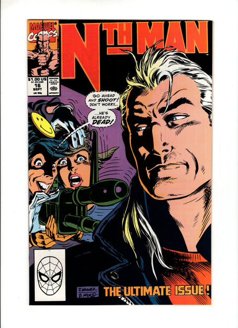 Nth Man #16 (1990)      Buy & Sell Comics Online Comic Shop Toronto Canada