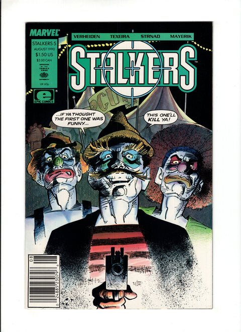 Stalkers #1-12 (1990) Complete Series - Knowhere