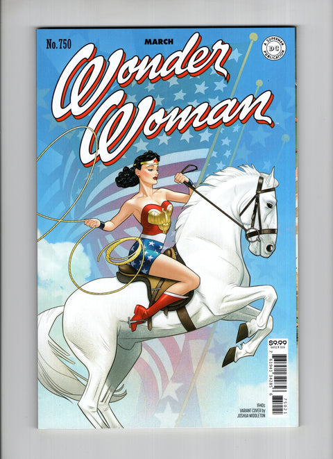 Wonder Woman, Vol. 5 #750 (Cvr B) (2020) Joshua Middleton 1940s Variant B Joshua Middleton 1940s Variant Buy & Sell Comics Online Comic Shop Toronto Canada