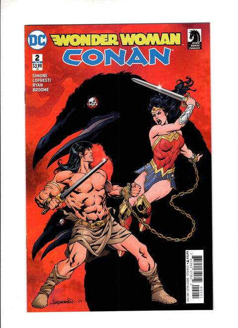 Wonder Woman / Conan #2 (Cvr B) (2017) Variant Aaron Lopresti Cover B Variant Aaron Lopresti Cover Buy & Sell Comics Online Comic Shop Toronto Canada
