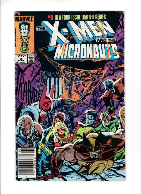 The X-Men and the Micronauts #3 (1983) CPV Buy & Sell Comics Online Comic Shop Toronto Canada