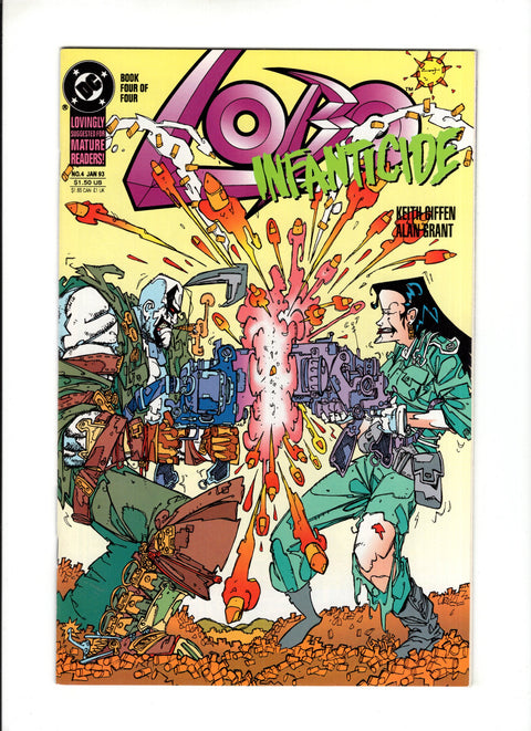 Lobo: Infanticide #1-4 (1992) Complete Series