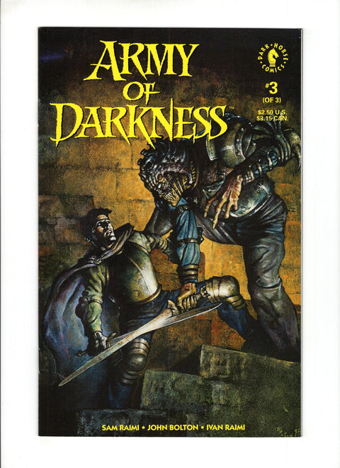 Army of Darkness (Dark Horse Comics) #3 (1993) Buy & Sell Comics Online Comic Shop Toronto Canada