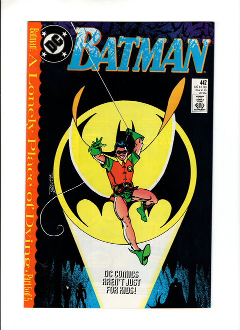 Batman, Vol. 1 #442 (1989) 1st Tim Drake as Robin 1st Tim Drake as Robin Buy & Sell Comics Online Comic Shop Toronto Canada